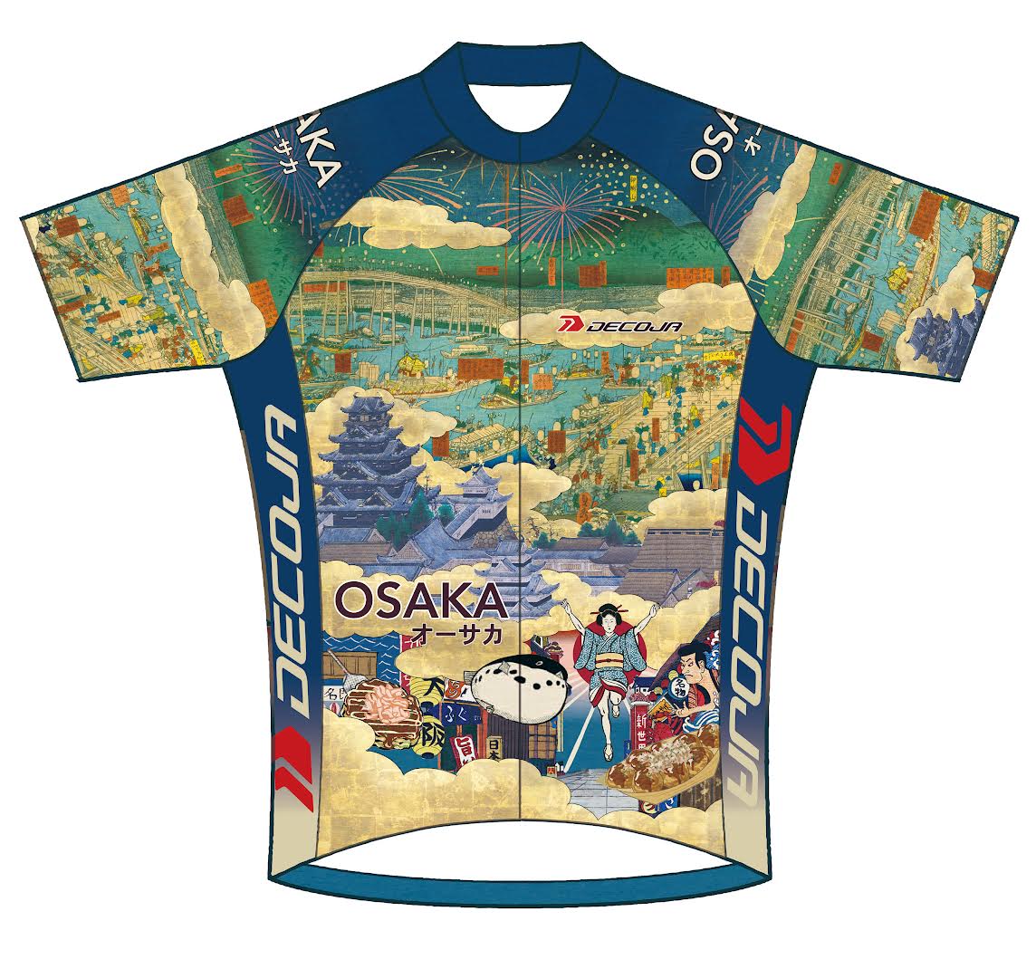 OSAKA short sleeve jersey 　[grid fabric]