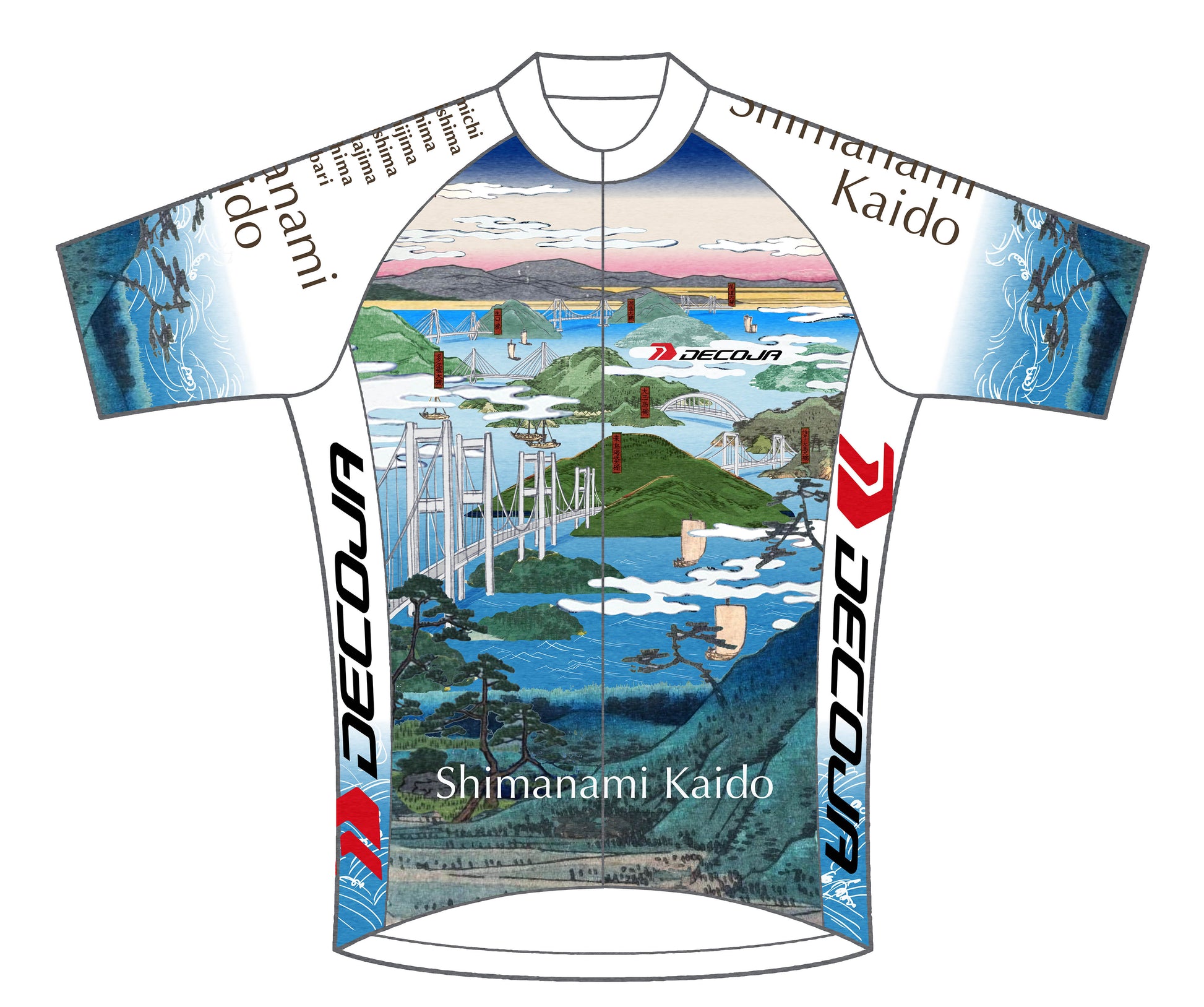 SHIMANAMI short sleeve jersey 　[grid fabric]