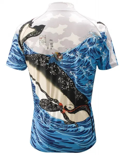 MUSASHI short sleeve jersey [grid fabric]