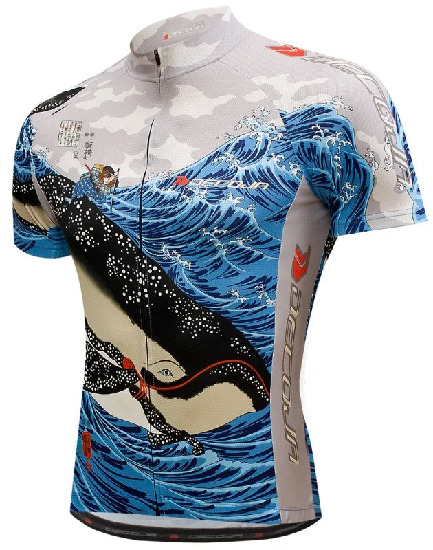 MUSASHI short sleeve jersey [grid fabric]