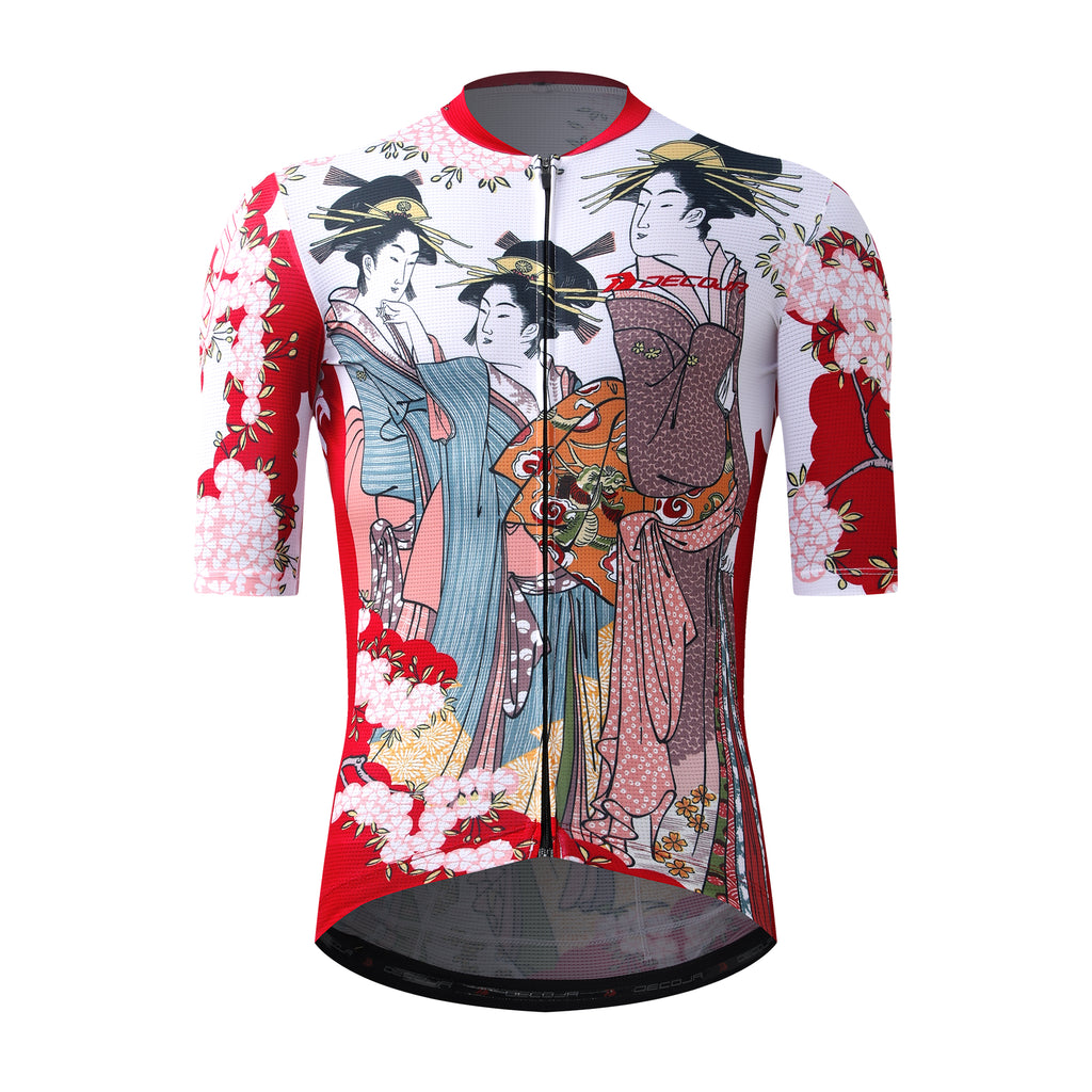 Bijin-Sakura short sleeve jersey [4WAY fabric]