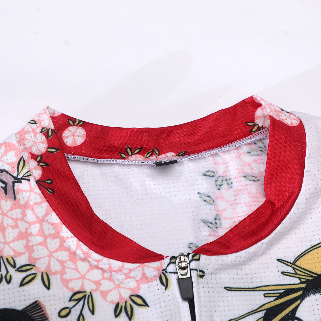 Bijin-Sakura short sleeve jersey [4WAY fabric]