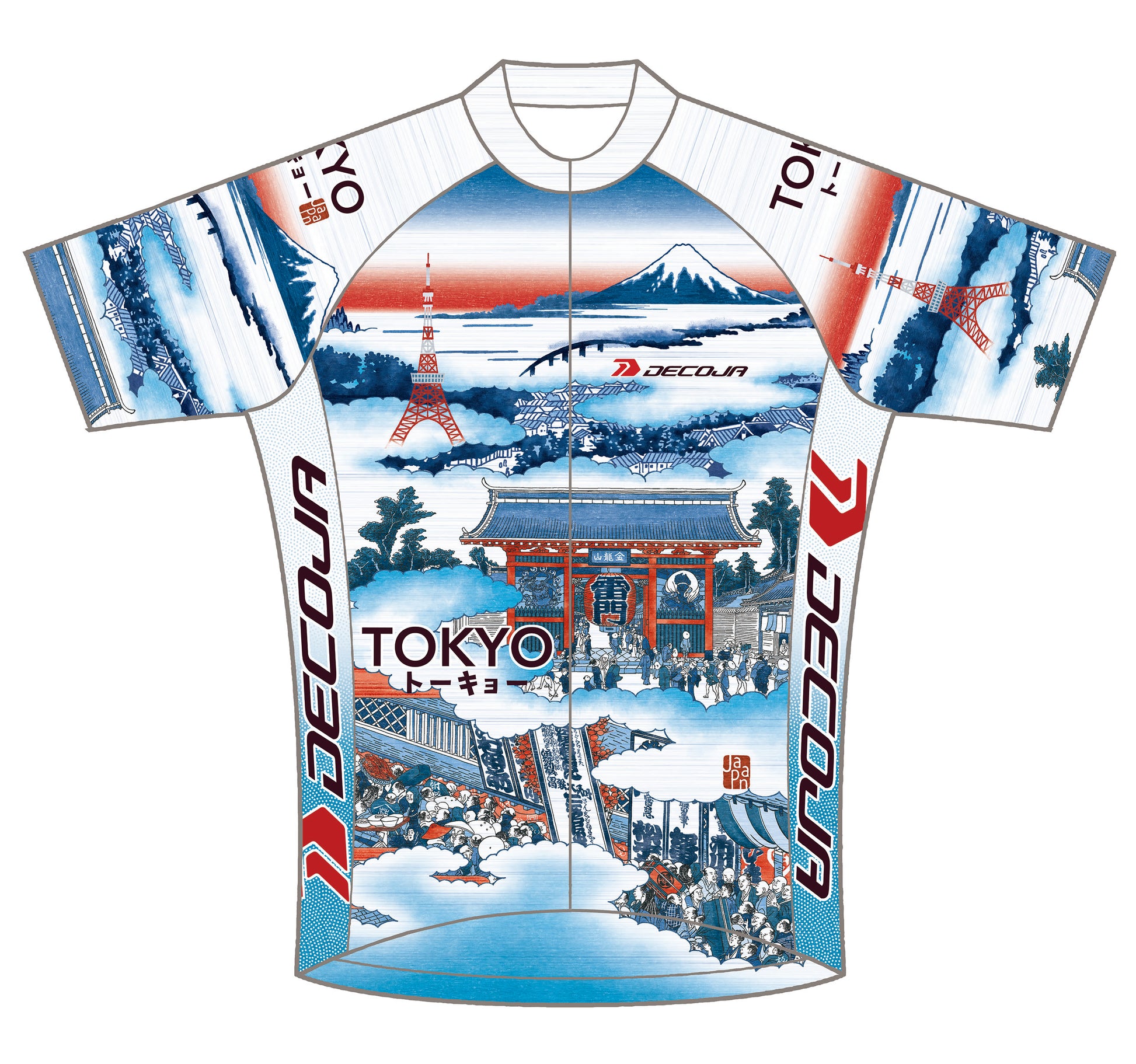 TOKYO short sleeve jersey 　[4way fabric]