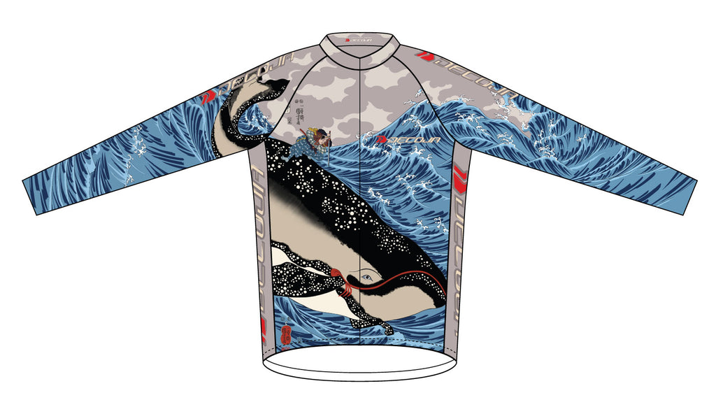 MUSASHI long sleeve jersey [grid fabric]