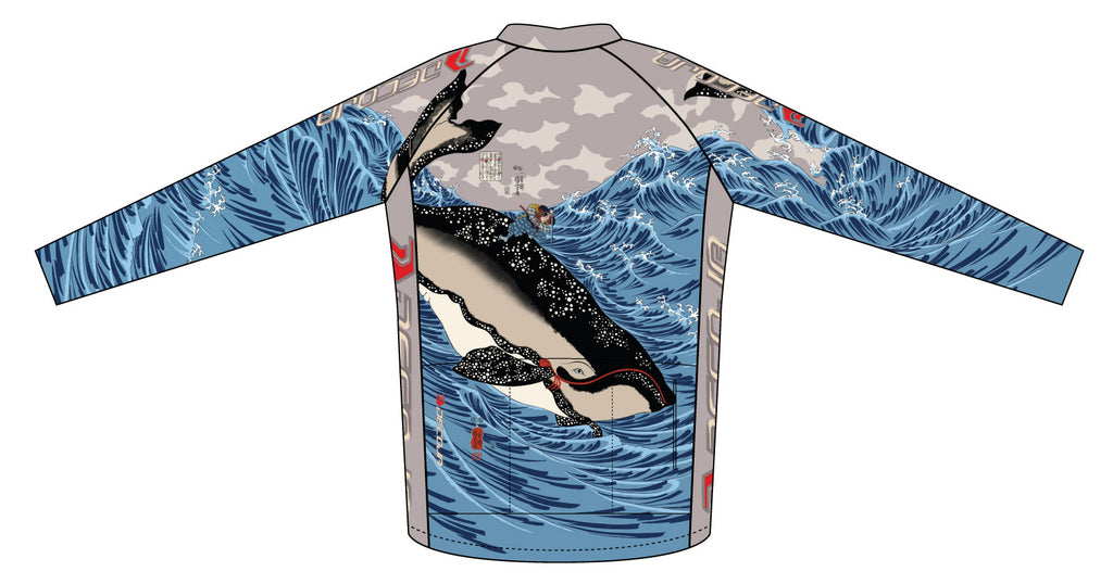 MUSASHI long sleeve jersey [grid fabric]
