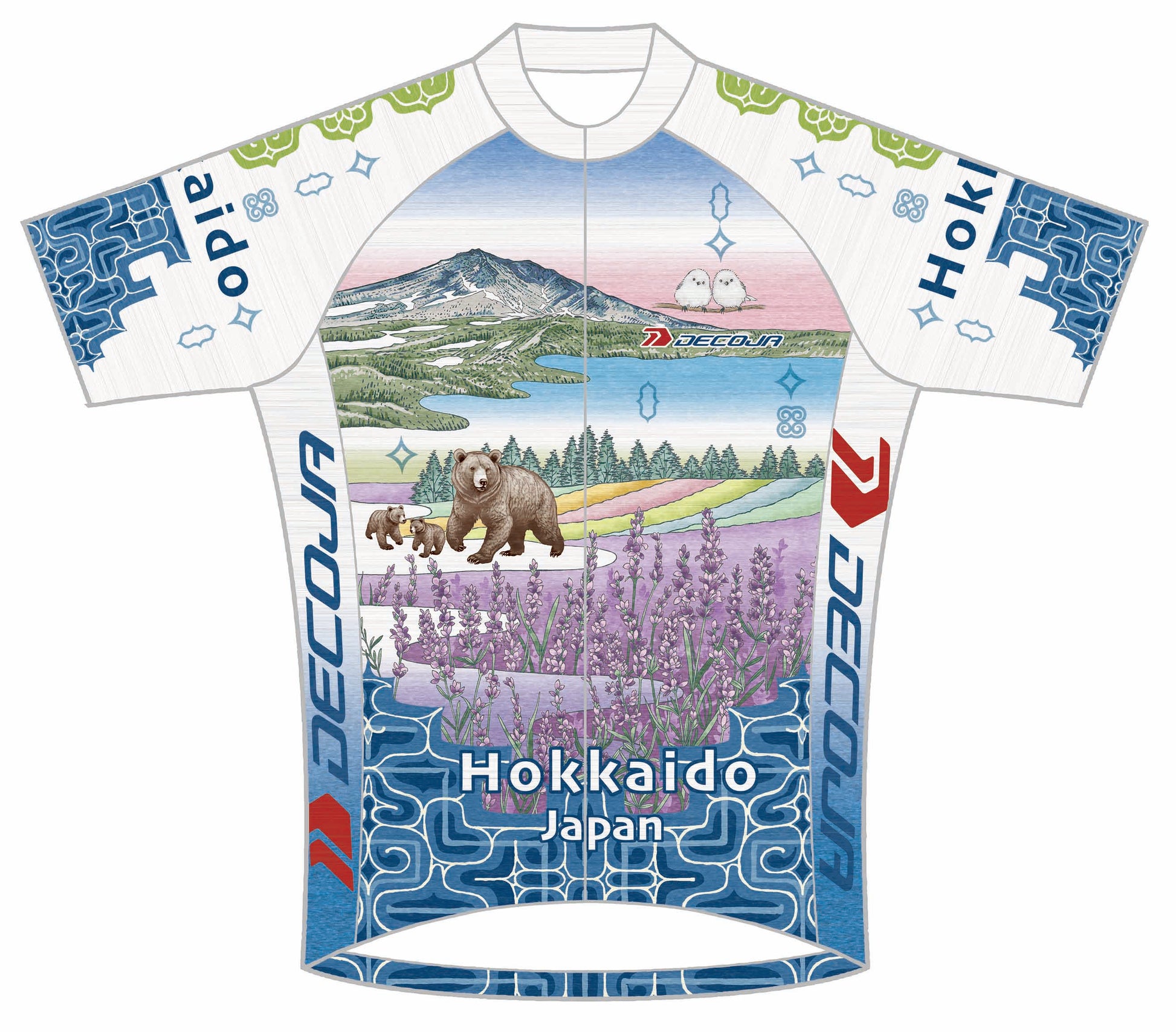 HOKKAIDO short sleeve jersey 　[grid fabric]