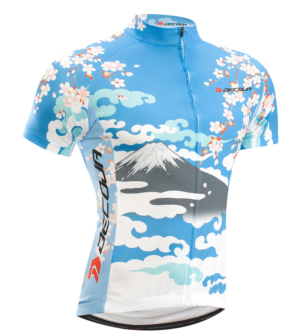 SAKURA-FUJI short sleeve jersey [grid fabric]